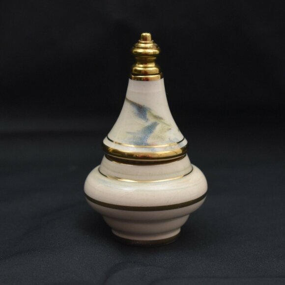 Vintage Perfume Bottle Interceramica Assured Liquid Dabber and Solid - Picture 1 of 8